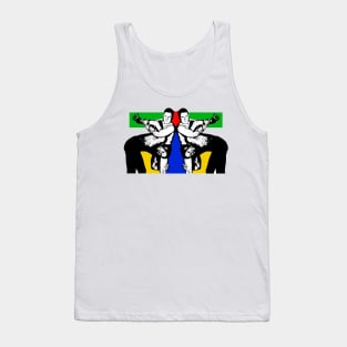 Men fighting wrestling Tank Top